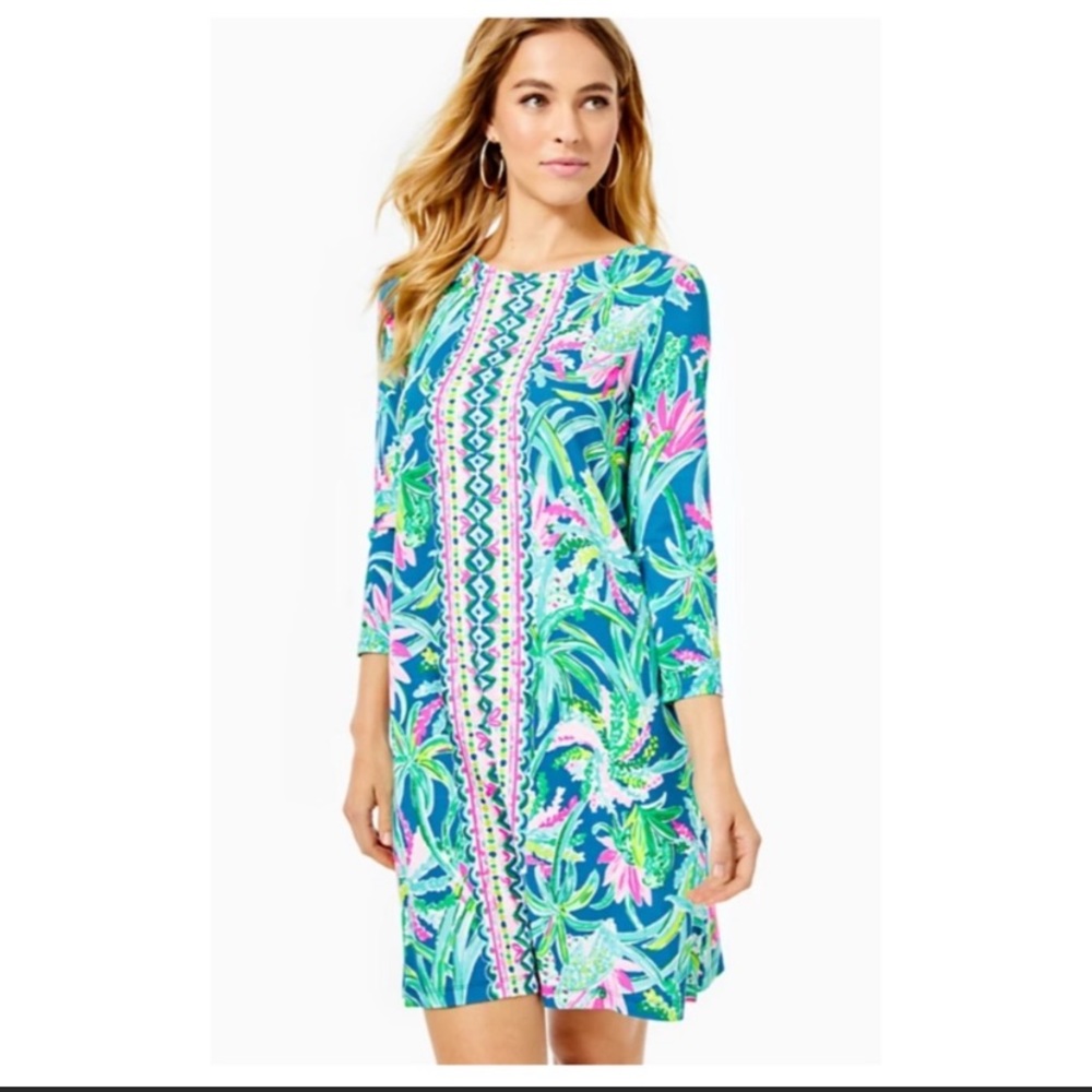 Lilly Pulitzer Ophelia Dress Macaw Blue